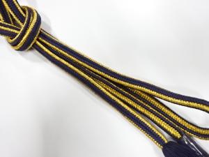 未使用品　正絹　撚り房　手組み帯締め